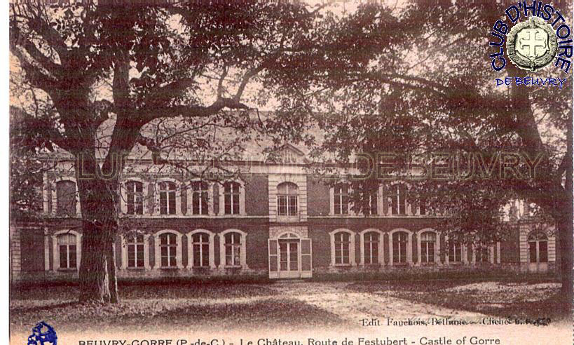 Château avant 1914.